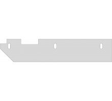 209674,(13478453) Скребок Magna 1300D, 3, PU, брызговик