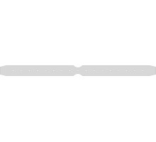 4131466 Скребок Taski 2100, 3, PU, передний