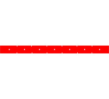 6900-0005-0, Скребок TSM Grand brio 43/45/55 E/B/BT, 3, SR, 820 mm, передний