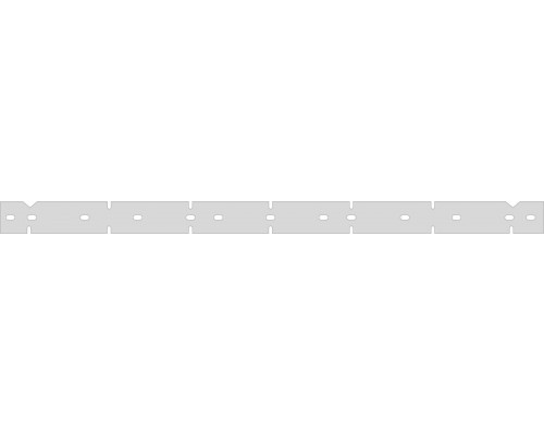 90559808 Скребок для HAKO В30, 3, PU, L=760 мм, передний