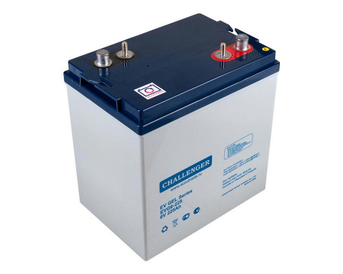 Гелевый аккумулятор CHALLENGER EVG6-225 (6V / 215Ah C5)
