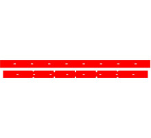 KIT0213 Комплект скребков передний и задний для AFC 213 B