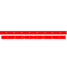 KIT0213 Комплект скребков передний и задний для AFC 213 B