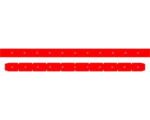 Комплект с передним и задним скребком для ArtRed X5