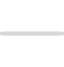 MPVR05800 Скребок IPC GANSOW CT 70 B 55, 3, PU, передний