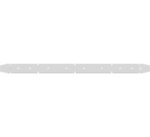 MPVR05800 Скребок IPC GANSOW CT 70 B 55, 3, PU, передний