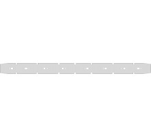 MPVR05953 Скребок IPC Gansow CT30 BT45, 2, PU, передний