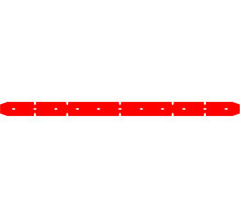 Скребок Anrunto JK50, 3, SR, передний