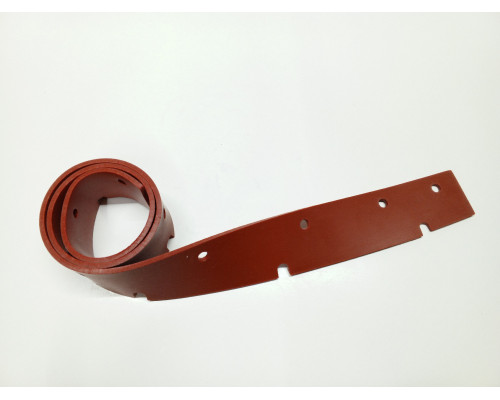 Скребок для Numatic TT 445/ TTB 4552/4045/4550, 3, SX, 850мм (12 отв.), передний