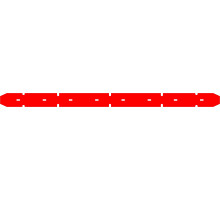 Скребок GLAVMAN GK20, 3, SR, передний