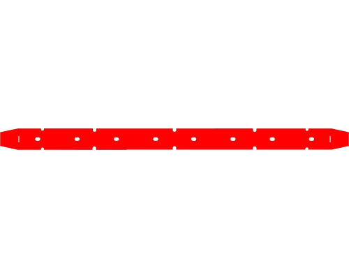 Скребок IPC Gansow CT51 В 50/ Lavamatic 604BT , 3, SR, передний