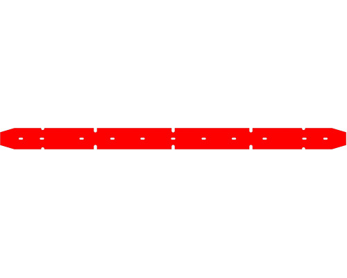 Скребок Tateo T7, 3, SR, передний (new)
