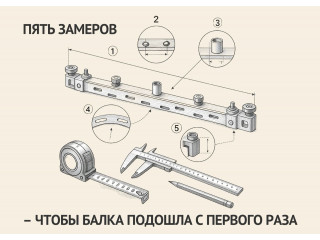 Что нужно измерить перед заказом водосборной балки