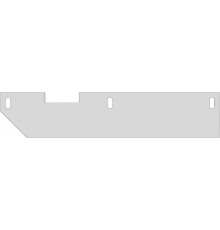 209673 (13478452), Скребок Magna 1300D, 3, PU, брызговик